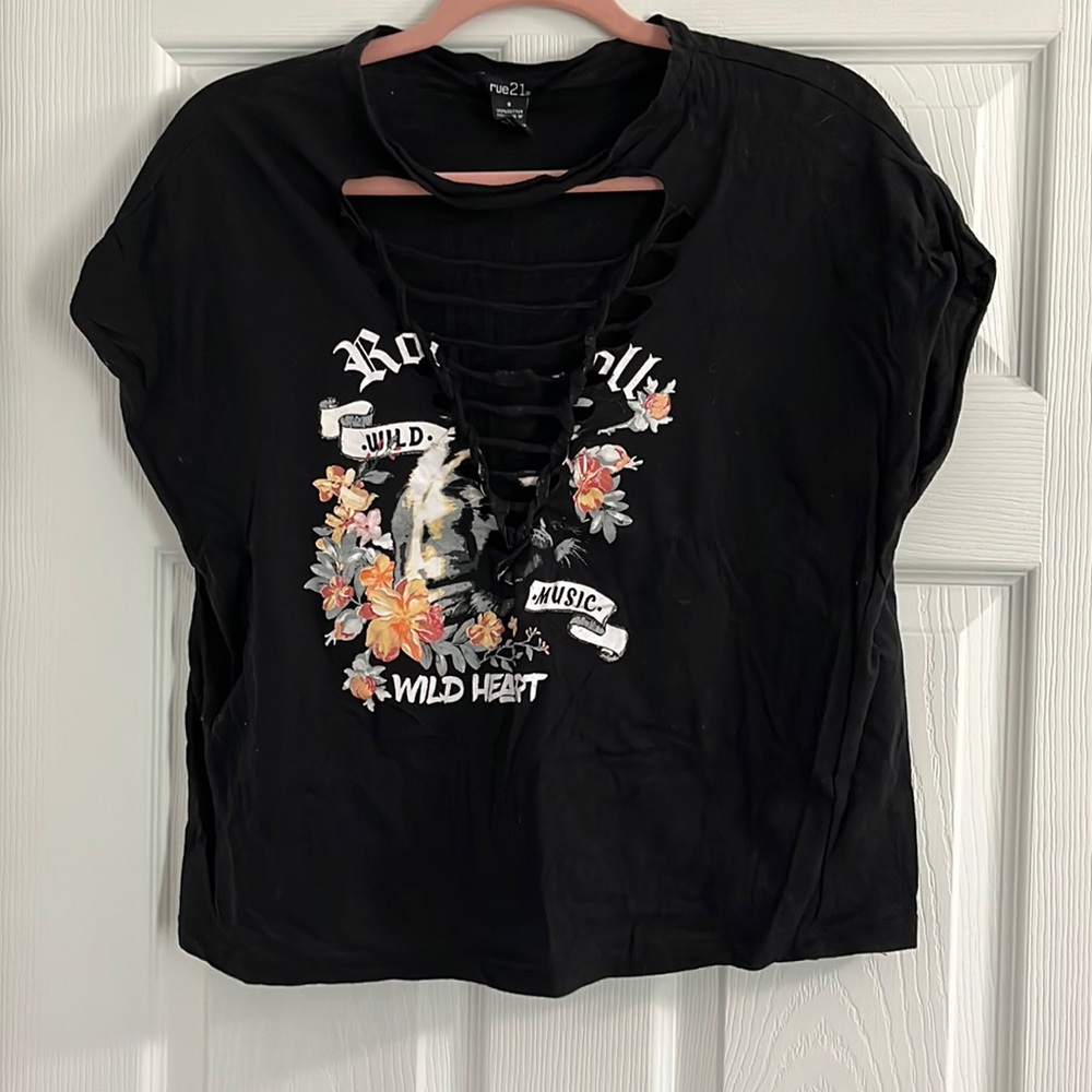 Crop top shirt